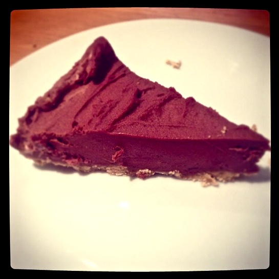 Dark Chocolate Mascarpone Cheesecake